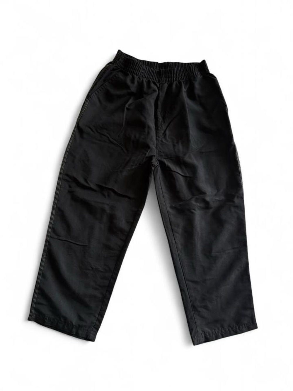 Vintage Faded Glory Kids Black Track Pants Size 6